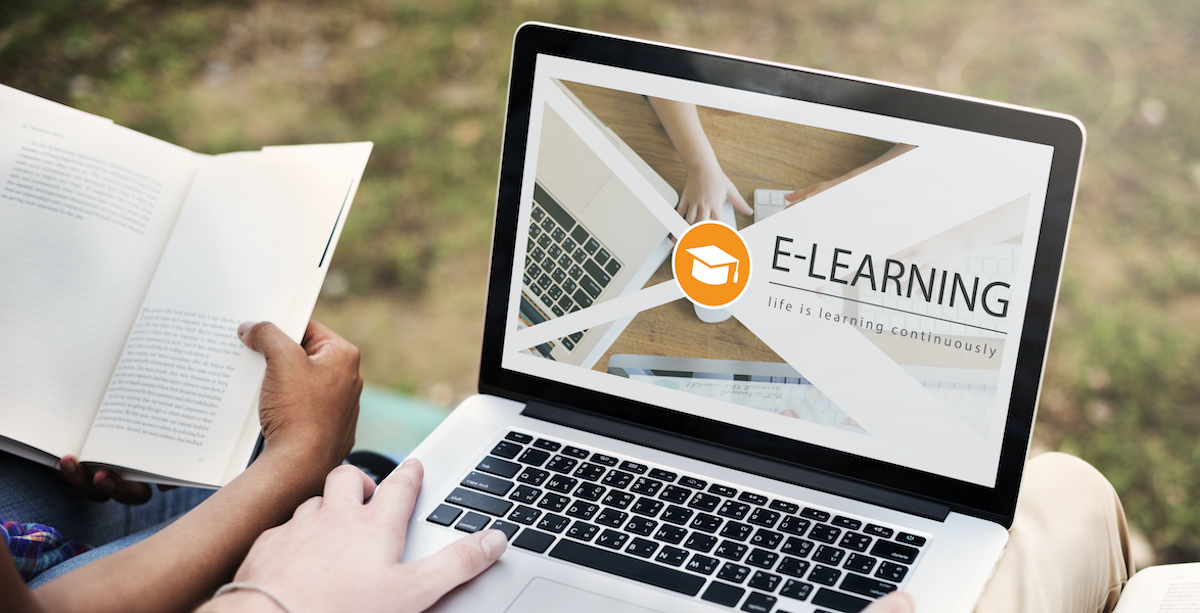 elearning voice over: laptop screen