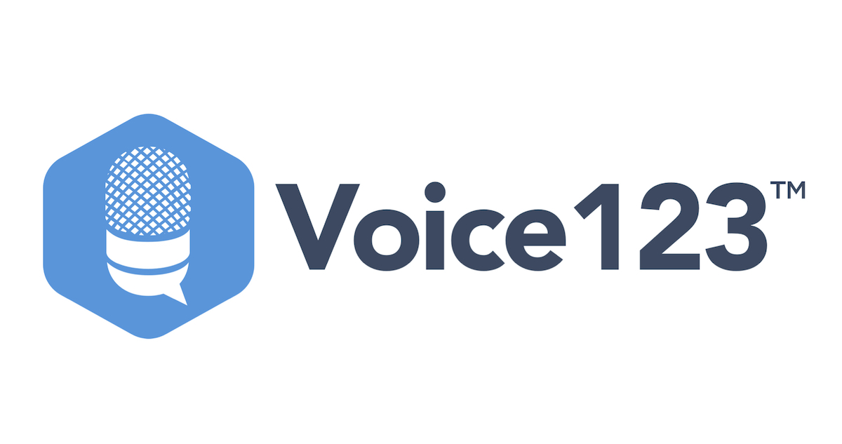 Let's help one another through COVID-19: Voice123 logo