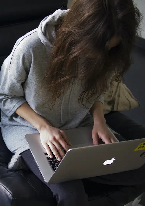 7 great things 2020 has taught us: image of woman working on a laptop