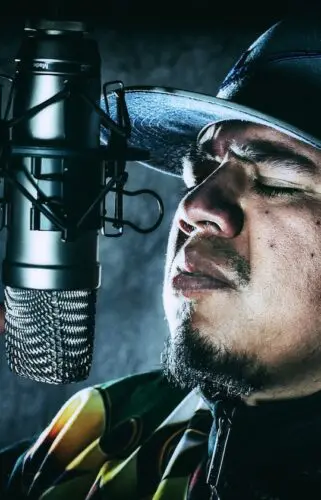 celebrity voice over: image of voice actor