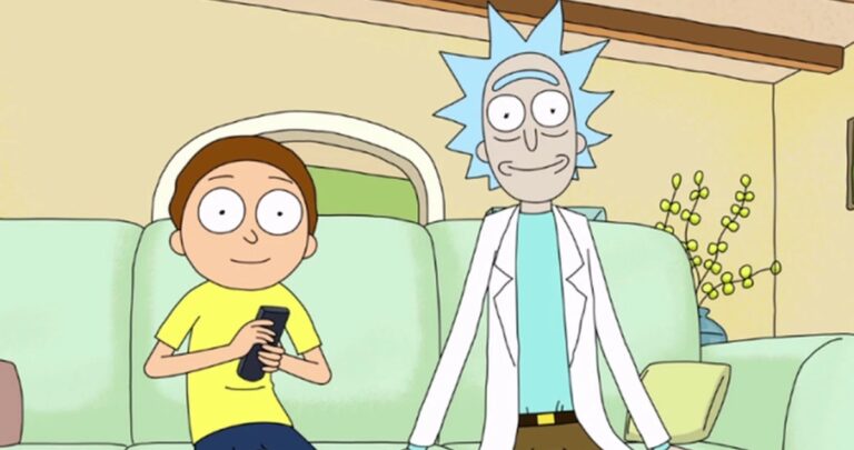 Rick and Morty: image of the two main characters