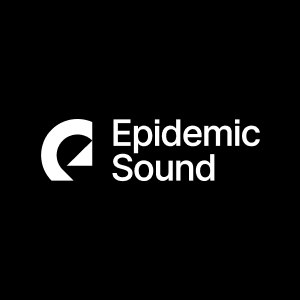 music for your voice over project: image of Epidemic sound logo