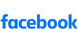 Instagram & Facebook: image of Facebook logo