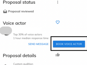 hire a voice actor