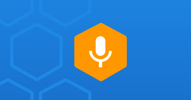 voice over microphone icon