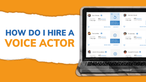 voice actors on Voice123