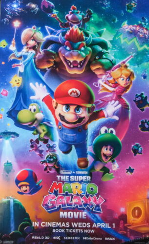 Super Mario Galaxy movie cast