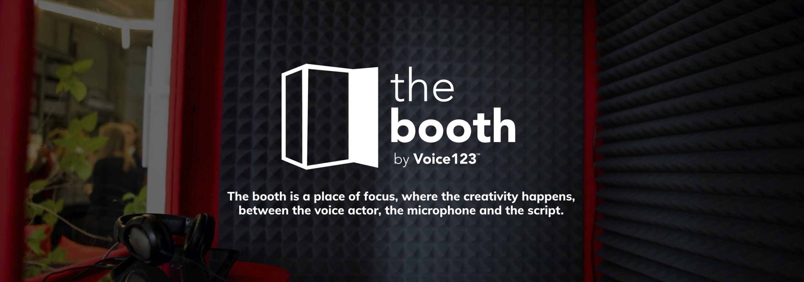 The Booth By Voice123 Homepage 