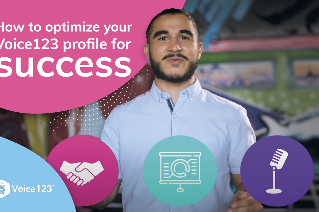 How to optimize your Voice123 profile for success featured image