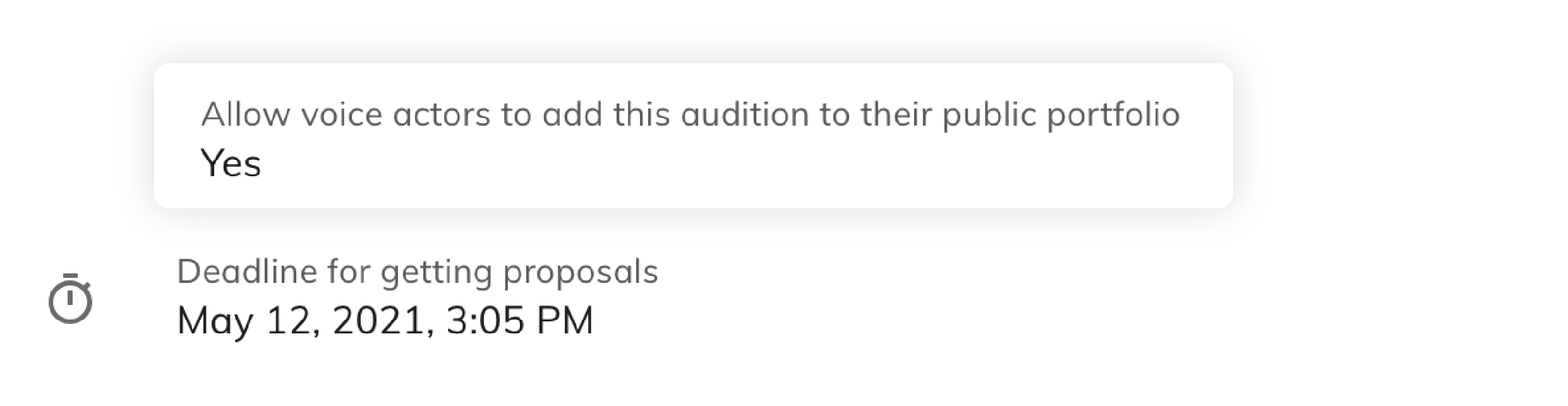 voice over demo reel